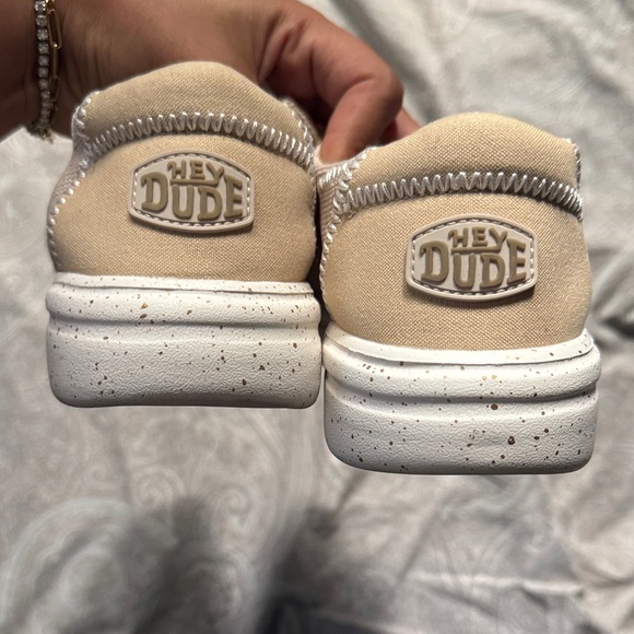 Hey Dude Women's Shoes in Cream - Picture 4 of 4